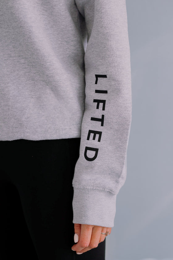 LIFTED crew neck sweater
