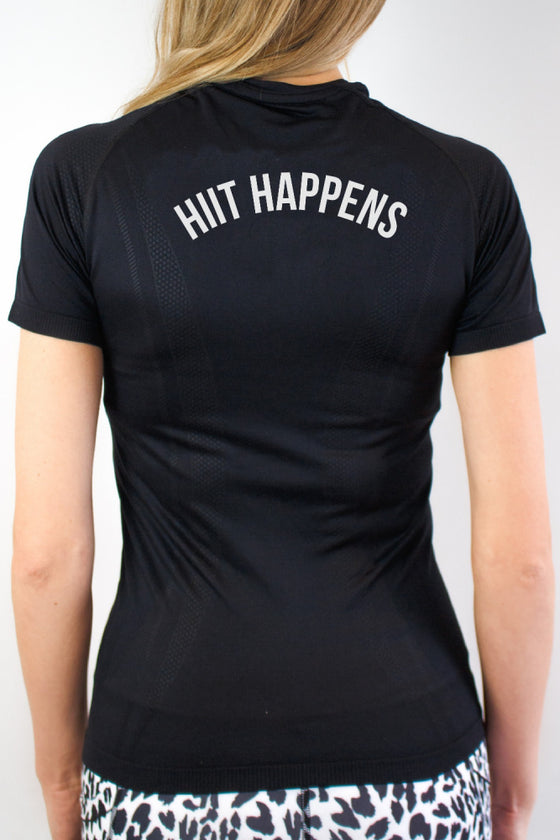HIIT HAPPENS running t-shirt by Mama Life London